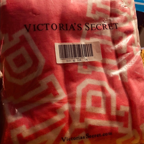 Blanket black and pink to pick from
